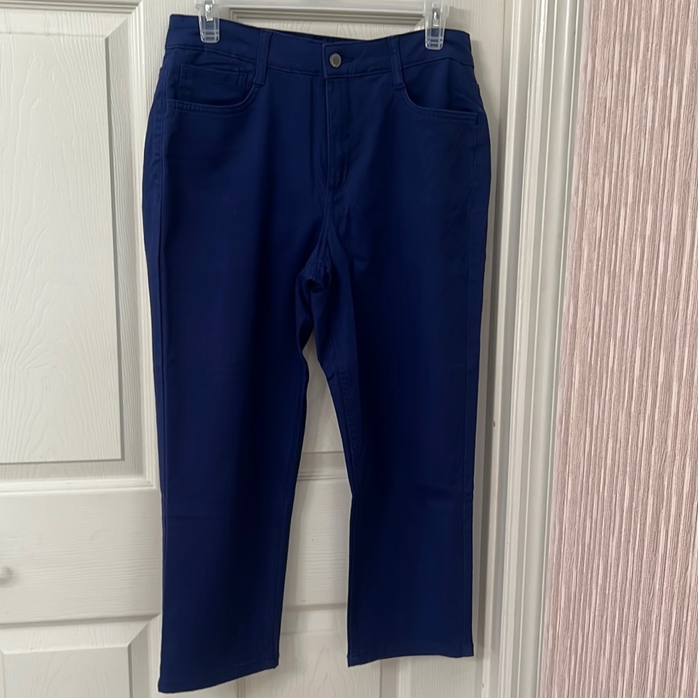 Jones of New York Navy Sutton Capri Jeans Size 10
